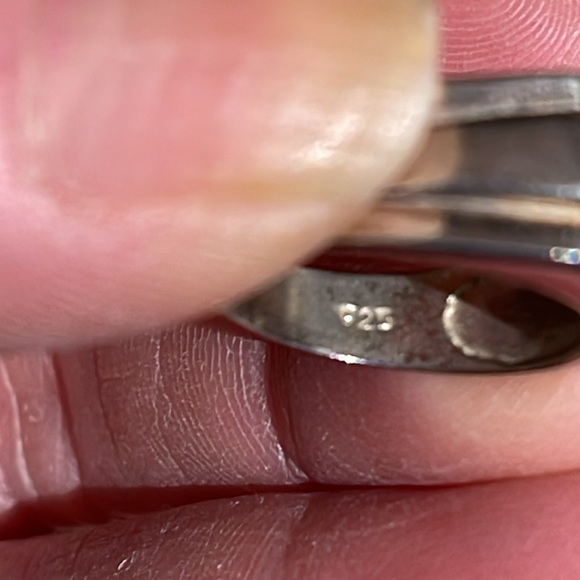 Young Men’s Vintage 1950s Sterling Silver Pinky Ring - Picture 5 of 6